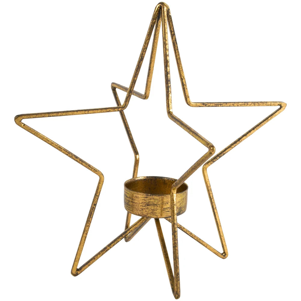 Star Single T-light Holder