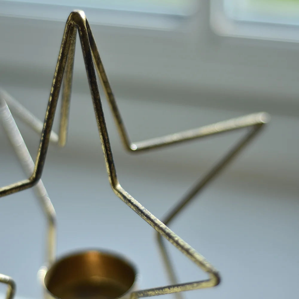 Star Single T-light Holder