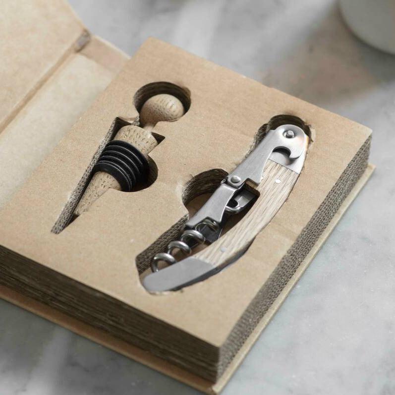 Classic Bottle Opener & Stopper Set