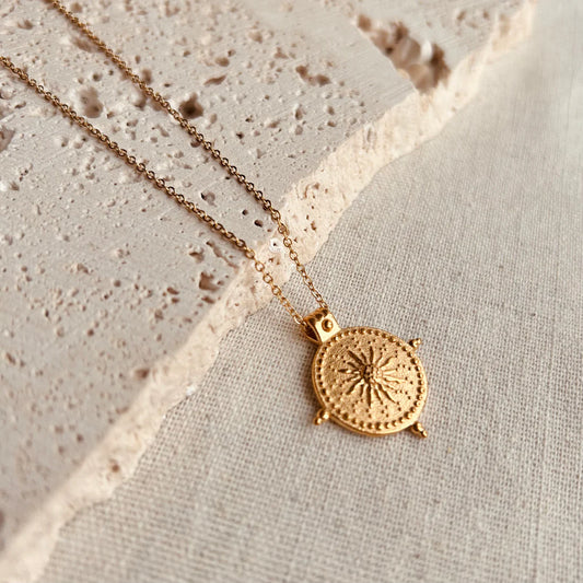 Golden Coin Necklace